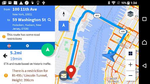 Navigation by Verizon Connect स्क्रीनशॉट 8