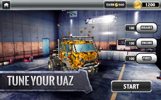 🚗🏁UAZ 4x4: Dirt Offroad Rally Racing Simulator screenshot 4