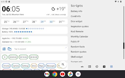 AIO Launcher screenshot 8