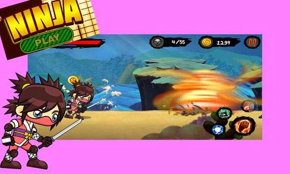 Ninja Girl Arashi Adventure screenshot 1