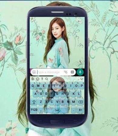 Jennie Kim Keyboard Theme स्क्रीनशॉट 5