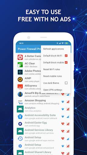 Power Firewall Pro - Network Protection(NoRoot) screenshot 4