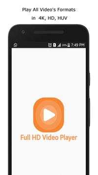 Full HD Video Player screenshot 1
