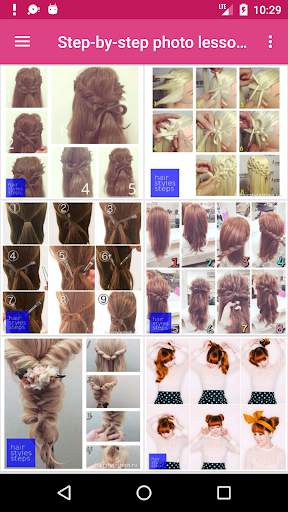 Hairstyles 3 تصوير الشاشة