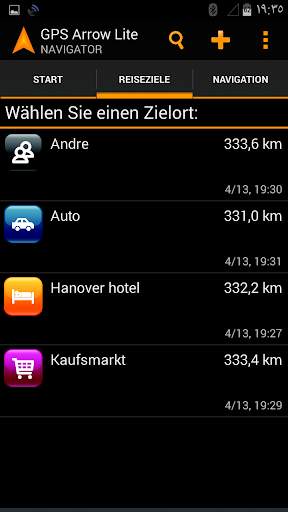 GPS Arrow Navigator LITE screenshot 2