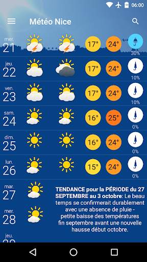 Météo Nice screenshot 2