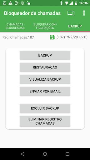 Bloqueador de Chamadas e Backup de Chamadas screenshot 3