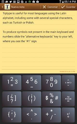 TipType Keyboard Lite screenshot 7