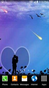 Lovers Night Live Wallpaper screenshot 2