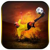 Bermain Nyata Sepak bola Sepak logo