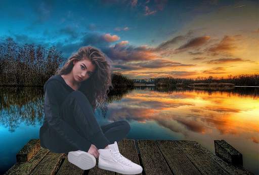 Sunset Photo Frames स्क्रीनशॉट 2