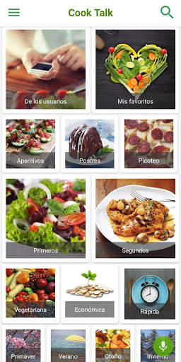 CookTalk - Asistente de voz para cocinar screenshot 1