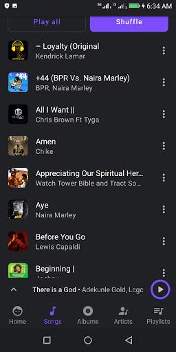 Music Player -MiX Music MP3 Music Player screenshot 1