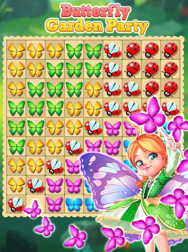 Butterfly Match Rebuild Paradise screenshot 2