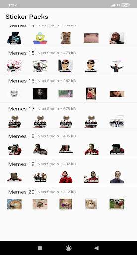 Stickers Para WhatsApp Memes MX - WAStickerApps screenshot 3