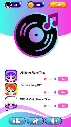 Herobrine Piano Tiles Game screenshot 1