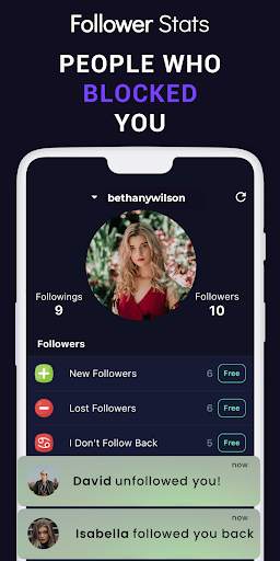 Follower Stats - for Instagram screenshot 1