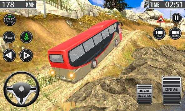 Uphill Climb Bus Driving Simulator - Bus Sim 3D screenshot 3