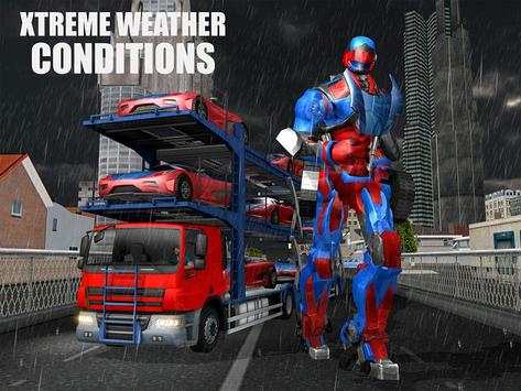 Robot Car Transport Truck Sim screenshot 18