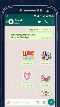 Love Sticker For Whatsapp screenshot 1
