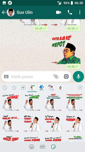 Stiker WA Nasihat Ulama screenshot 6