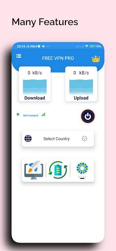 Free VPN Pro - Fast & Secure VPN screenshot 3