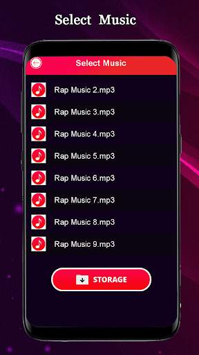 Rap Maker - Music Beat Recording Studio screenshot 1
