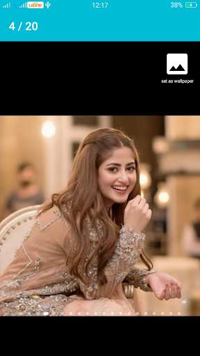 Sajal Aly Wallpaper HD screenshot 5