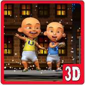 ikon Temple Upin Car Ipin Run