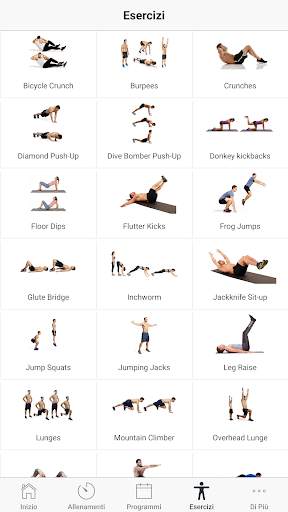 Allenamento per uomo - Allenarsi a casa screenshot 8