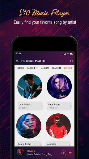 S10 Music Player – Galaxy s10 S9 Plus Music Player screenshot 4