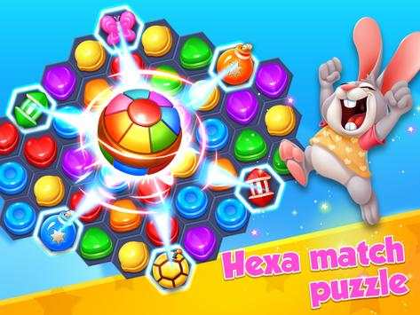 Candy Party Hexa Puzzle screenshot 1