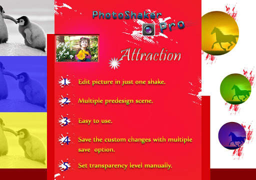 Shake Photo Editor screenshot 1