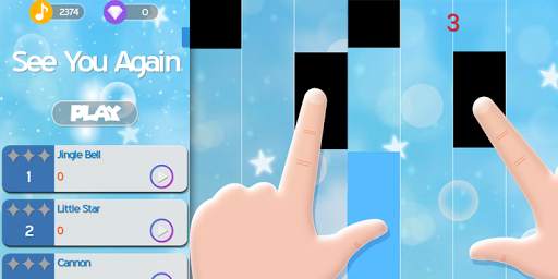 Magic Black Piano Faded screenshot 1