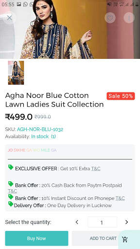 Bazolko India Online Shopping App - Fashion & More screenshot 1