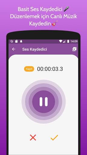 MP3 Kesici ve Zil Sesi Oluşturucu screenshot 2