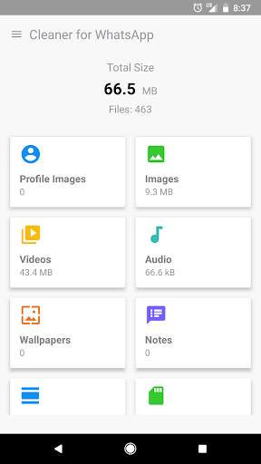 Cleaner for WhatsApp screenshot 1