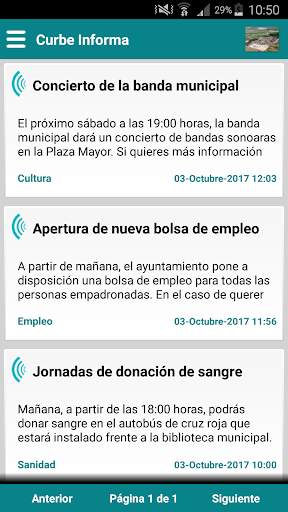 Curbe Informa screenshot 1