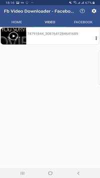 Fb Video Downloader - Facebook Video Downloader screenshot 4