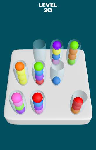 Sorting Balls 3D: Sort It All - Low MB Games screenshot 2