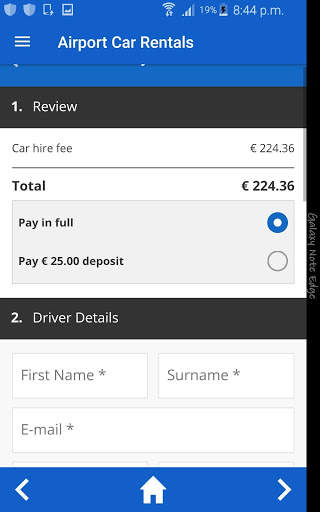 Airport Car Rentals स्क्रीनशॉट 7