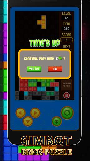 Gimbot - Classic Brick Puzzle Games screenshot 8