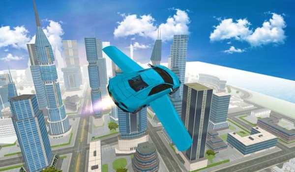 Flying Car Real Driving 2018 screenshot 3