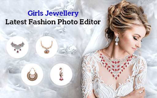 Girls Jewellery Latest Fashion Photo Editor screenshot 1