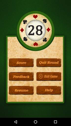 28 Card Game (Twenty Eight) screenshot 7