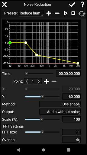 GoldWave Audio Recorder/Editor 7 تصوير الشاشة