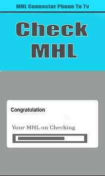 MHL Connector Checker Phone To TV HDMI/ MHL screenshot 1