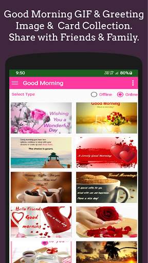 Good Morning GIF & Greetings  Collection скриншот 2