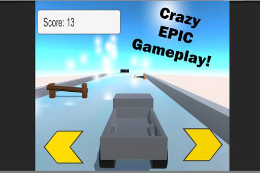 Winter Pickup Truck Driving screenshot 2
