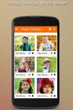 Happy Birthday Video Maker screenshot 1
